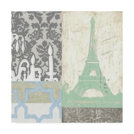 Vision Studio 'Paris Tapestry Ii' Canvas Art,35x35